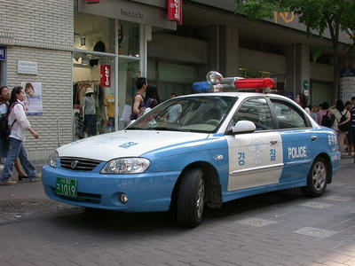 韓国パトカー2003