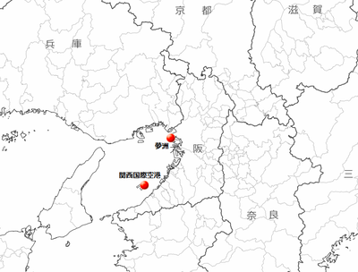 大阪のカジノ候補地