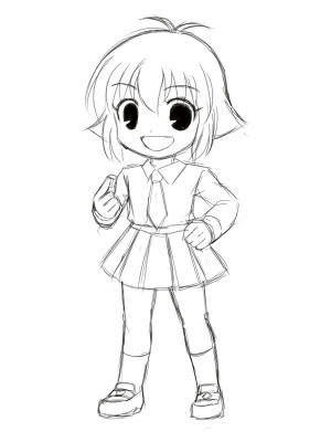 咲-Saki-　鶴賀学園　蒲原智美　カマボコ