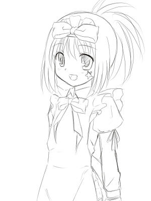 咲-Saki-　国広一　メイド服