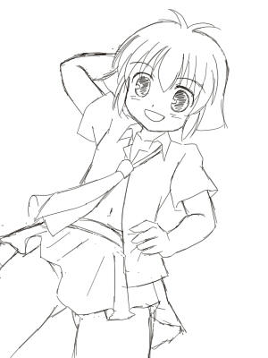 咲-Saki- 蒲原智美　ワハハ