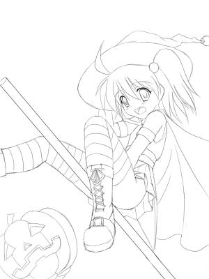 オリジナル　看板娘　ハロウィン2009