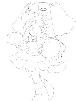 あにゃまる探偵キルミンずぅ　御子神ナギサ　ポチ姉