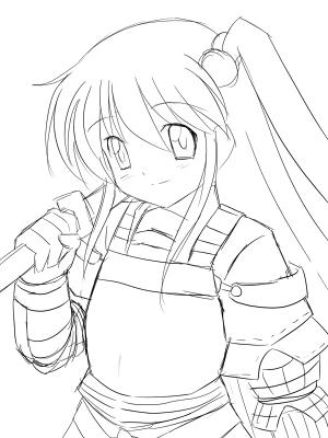 オリキャラ　モンハン　凛装備