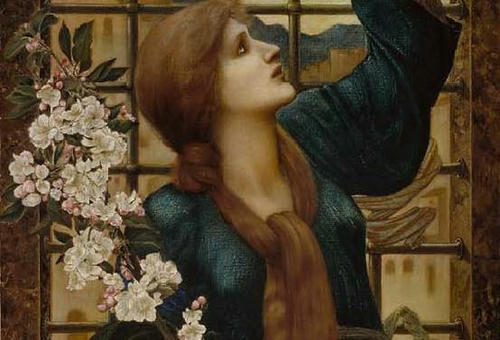 「Hope」1896年 Sir Edward Coley Burne-Jones Museum of Fine Arts, Boston