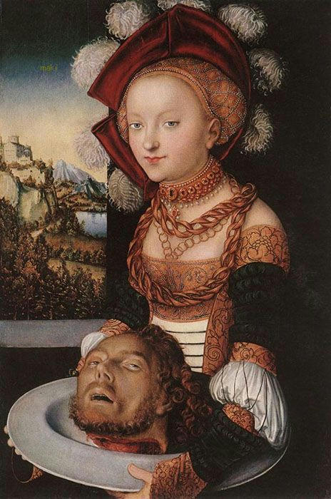 Salome by Lucas Cranach the Elder, 1530