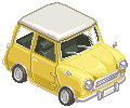 ミニクーパー(黄)