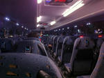 夜間コースバス２階車内