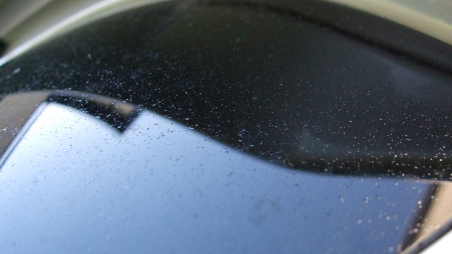 セルボリアガラス洗車前