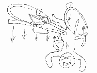 転んだ図