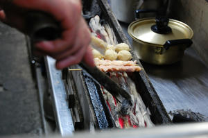焼き鳥屋さんにて1