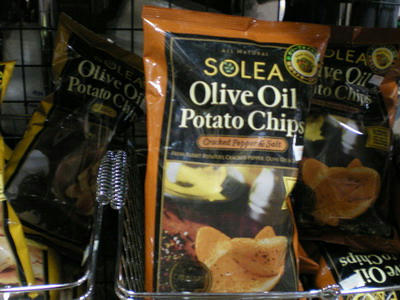 SOLEA　Olive Oil Potato chops　ポテトチップスにハマッテマス♪