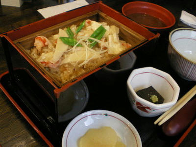 酒味選 地酒や鷹ばん 小川町店の海老湯葉せいろ重♪