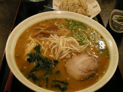 神保町　北海道みそラーメン　くまちゃん♪