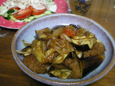 茄子の煮物もいいね♪