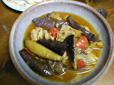茄子炒めも美味しいよね♪