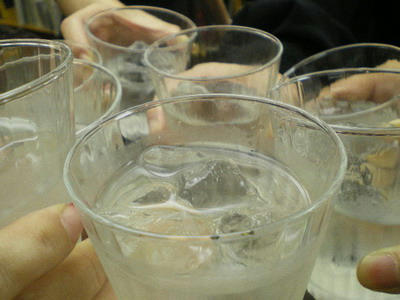 クラッシック音楽を聴きながら日本酒でカンパイ♪