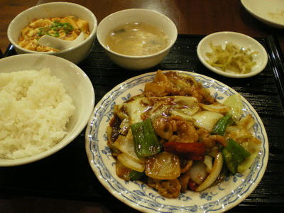 中華料理　東方園のホイコーロー♪ 