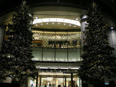 三越日本橋本店のツリー♪