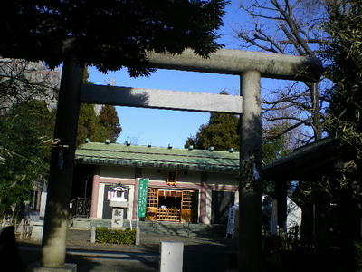 池袋氷川神社で初詣♪