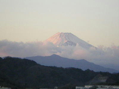 伊豆長岡温泉ニュー八景園からの富士山♪