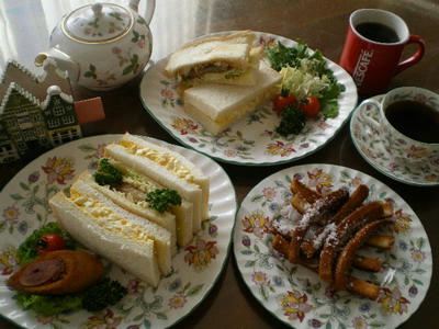 我家の朝ごはん♪