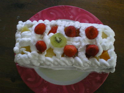 日曜の朝からケーキ作り♪
