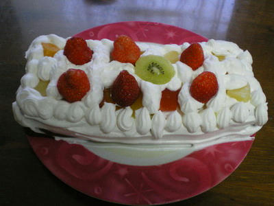 ケーキ作り♪