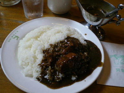 東京神田神保町スマトラカレーライスの共栄堂♪