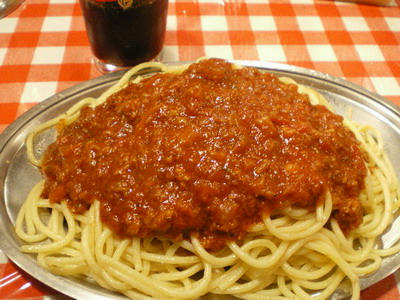 スパゲティーのパンチョ♪