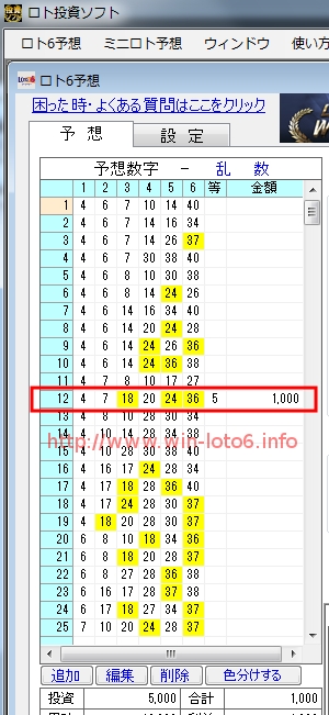 ロト6投資ソフト検証＆評価レビュー！LOTO6予想ソフト第609回（11月21日）予想＆当選結果は？
