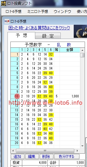 ロト6投資ソフト検証＆評価レビュー！ロト6予想ソフト第612回（12月1日）予想＆当選結果は？