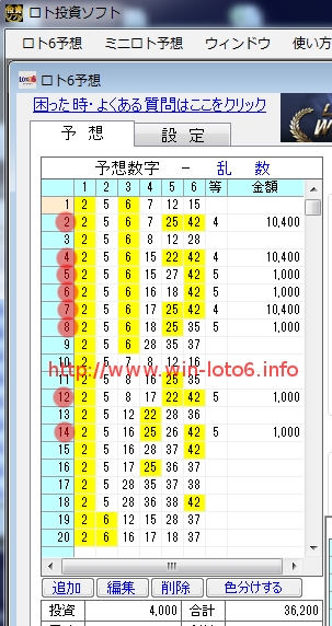 ロト6投資ソフト検証＆評価レビュー！ロト6予想ソフト第614回（12月8日）予想＆当選結果は？