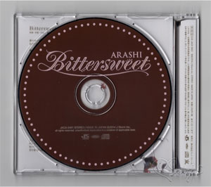嵐 Bittersweet 通常盤CDケース裏側