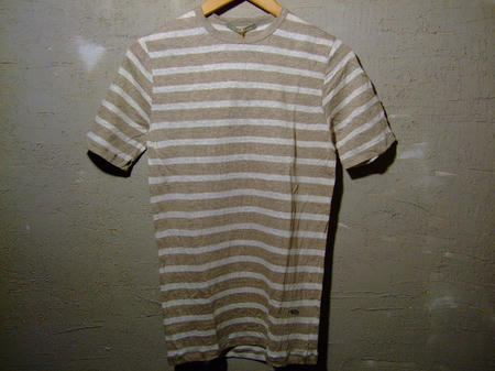 VlasBlamme（ブラスブラム）リネンボーダークルーネックS/S