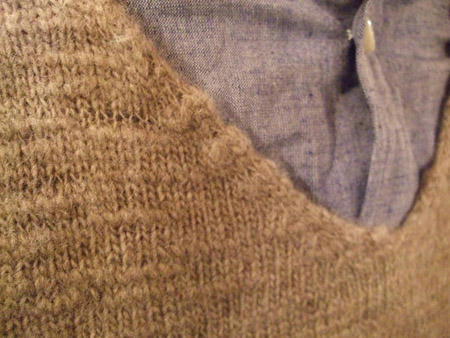 sixe（シックス）hand shrink knit ベージュ sub