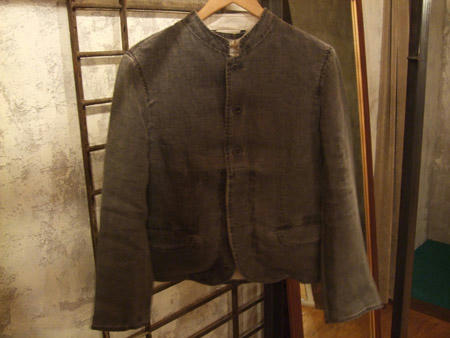 Vlas Blomme（ブラスブラム）墨染リネンショートジャケット main