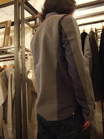sixe（シックス）ZERO HYBRID WORKERシャツジャケット グレー sub-1
