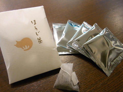 猫の日本茶　ティーパック　内容