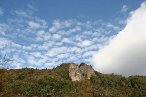 嵩山　男岩女岩２