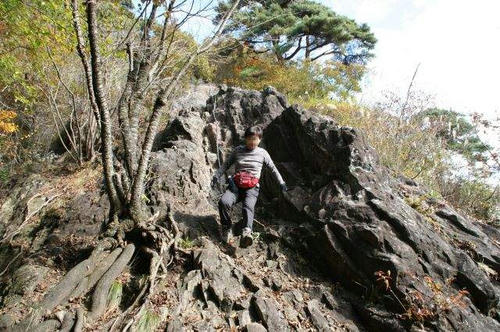 嵩山　大天狗から
