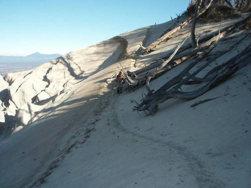 日向山　白ザレ道