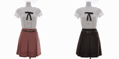LODISPOTTO 通販のＴシャツＸスカートＸベルト3点セット