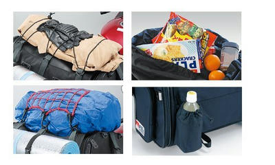 TANAX モトフィズ(MOTOFIZZ) フィールドシートバッグ （ブラック） MFK-101 