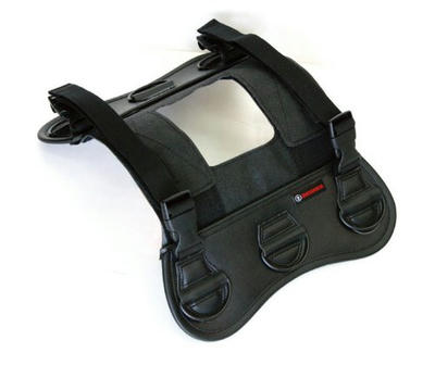 デグナー(DEGNER) サドルバッグホルダー PVC(合成皮革) (フックベース)10.5x27cm、(ベルクロアジャスター)17~31cm、(アジャストテープ)2.5x長さ最大70cm ブラック SBH-1 