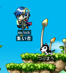 紫マント着用。