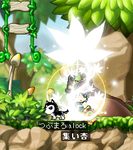 綺麗なエフェクト。ヽ( ´ー)ノ 