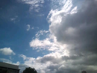 福岡市 朝の空 20100912