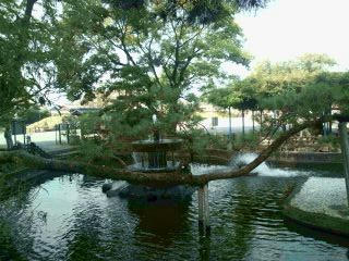 中津城 庭園