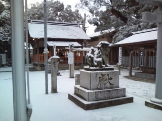 福岡は大雪